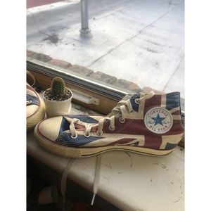 Union Jack Hi Top Converse 🇬🇧
